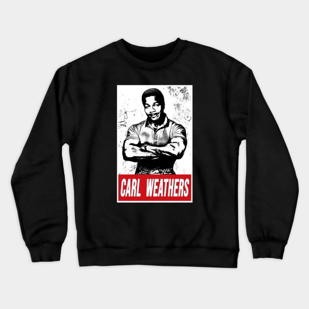 Carl Weathers | Classic BW Crewneck Sweatshirt by elmejikono